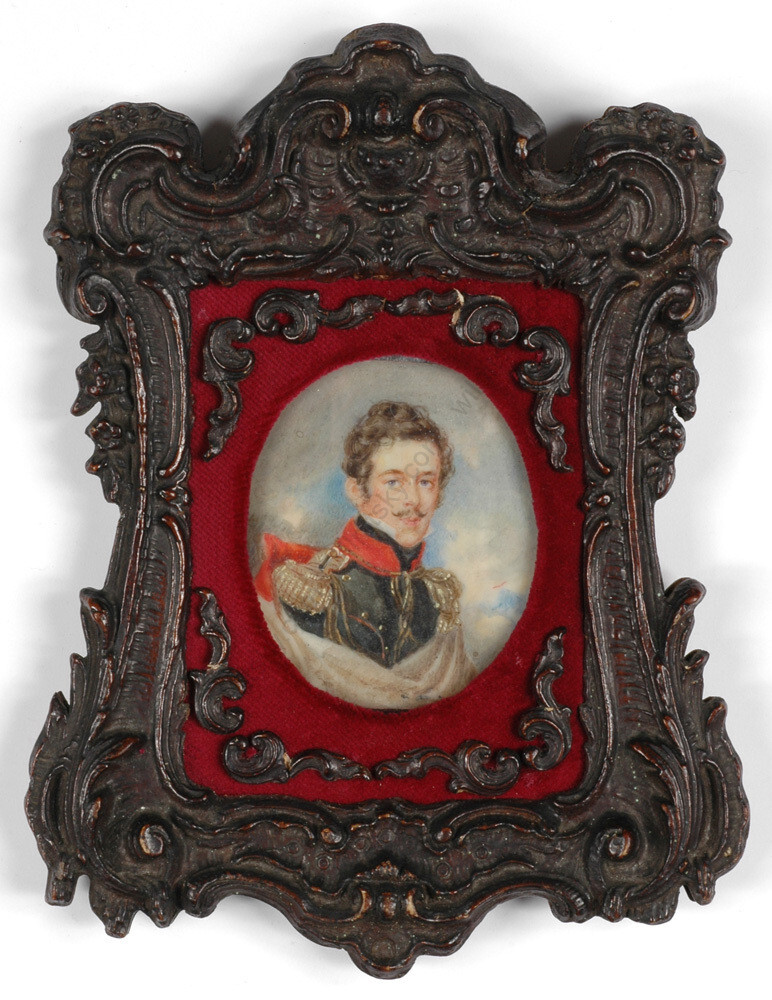 Moritz Michael Daffinger (1790-1849) «Prince Felix von Schwarzenberg», ca.1825