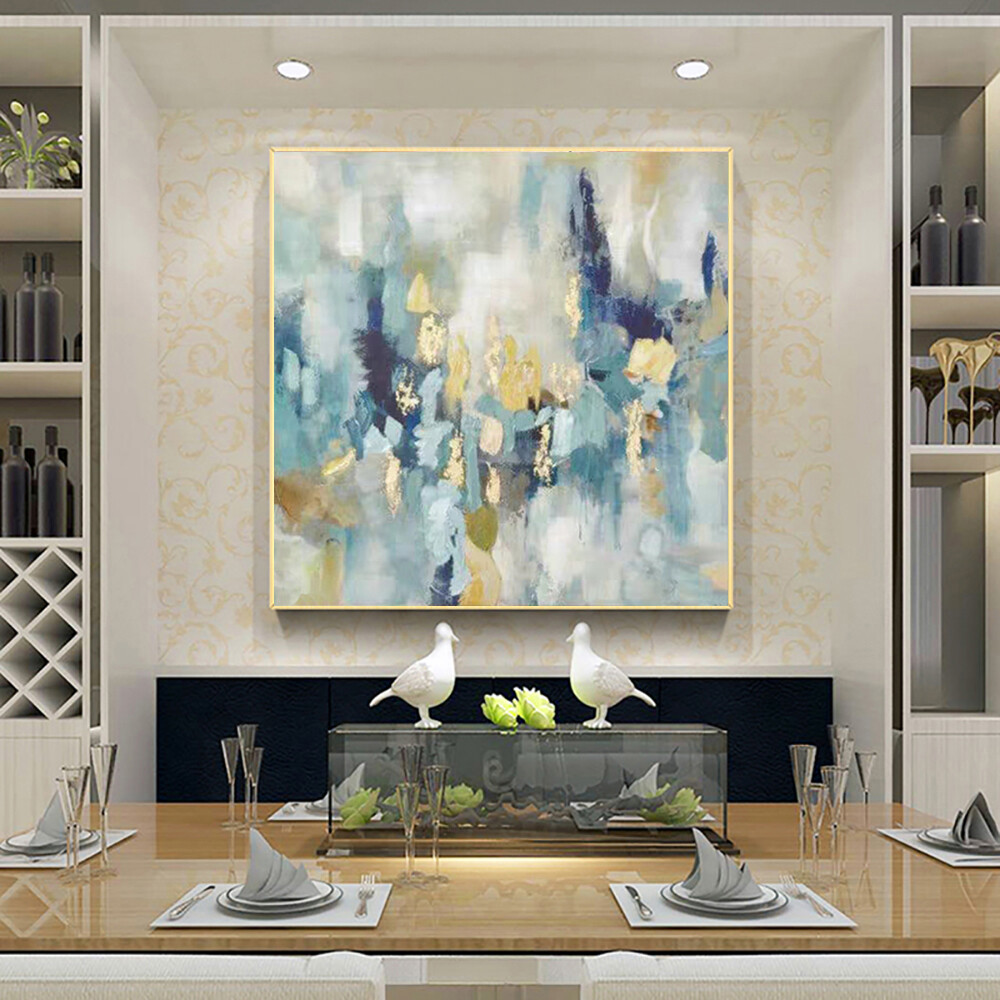 Wall Art Modern 100%Hand Painted Canvas Art For Living Room Decor Abstract Art