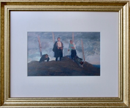 ARMENIAN ART GALLERY-Socialist Realist Painting,Soviet Armenia,Armenie 1954