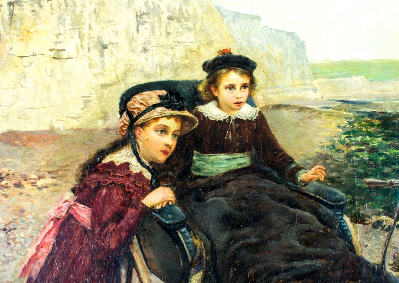 William Henry Bartlett (Irish,1858-1932) oil painting antique 117122