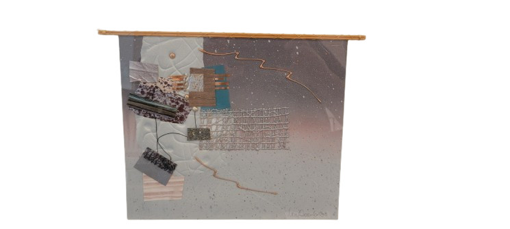 Hoi Lebadang Painting Mixed Media Original Artwork Signed Custom Framed Matted