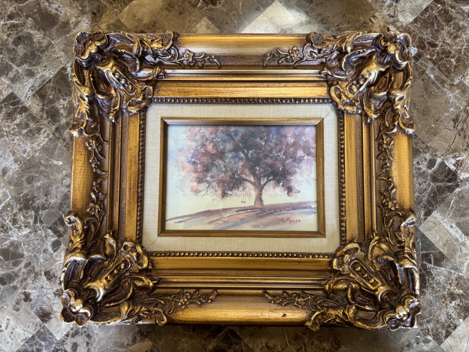 Vintage Picture Frame 14.5″ x 12.5″