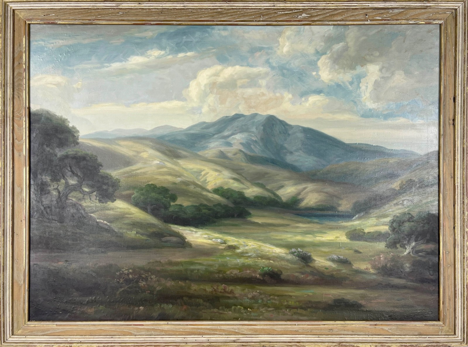 Early 20th Century Palo Alto Foothills Landscape Painting Circle of Bruce Nelson