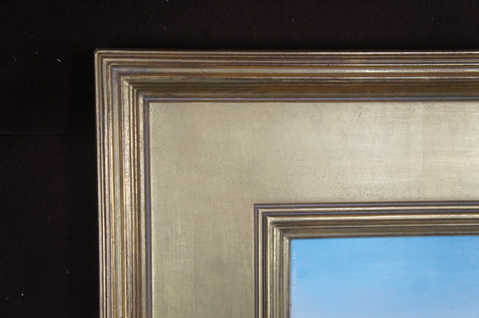 2006 Lori Zummo Steps Beach Dunes Nantucket Seascape Oil on Board Painting 20″