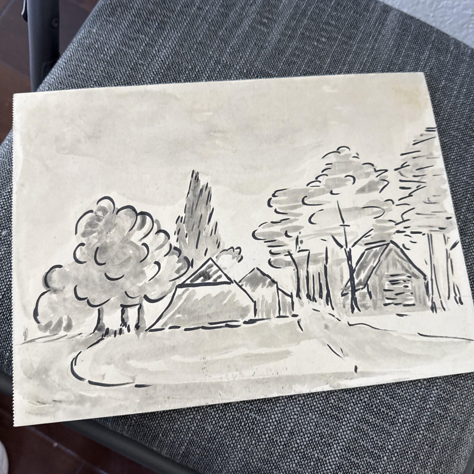 8*11 Inch Original Drawing Painting