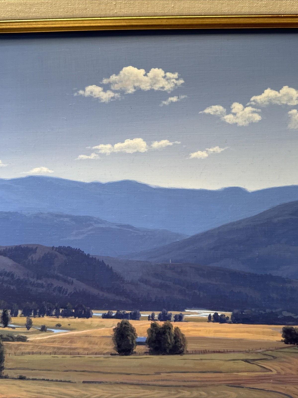 JOHN D COGAN PAINTING LANDSCAPE REALISTIC REALISM AMERICAN PLEIN AIR FAMOUS OIL