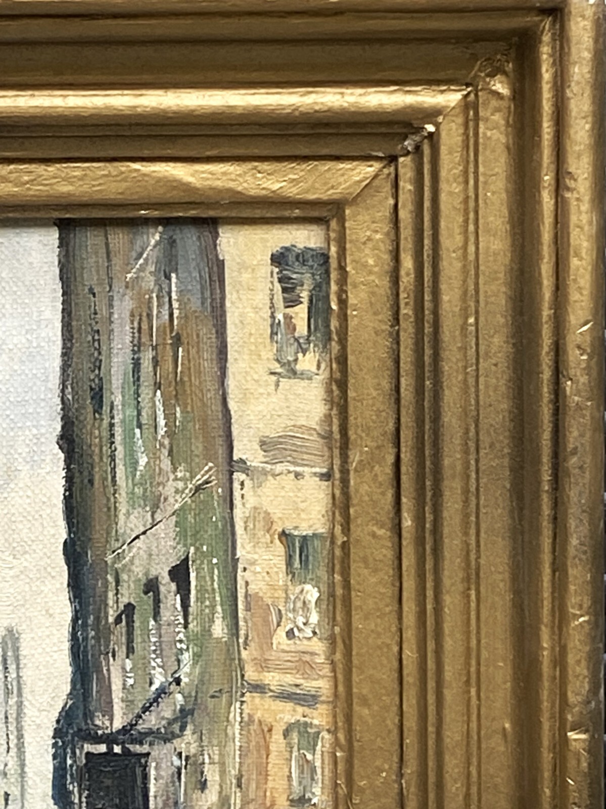 M. Janpol (French, 20th C), Mid-20th Cent. Original O/C «View Of Paris», Signed!