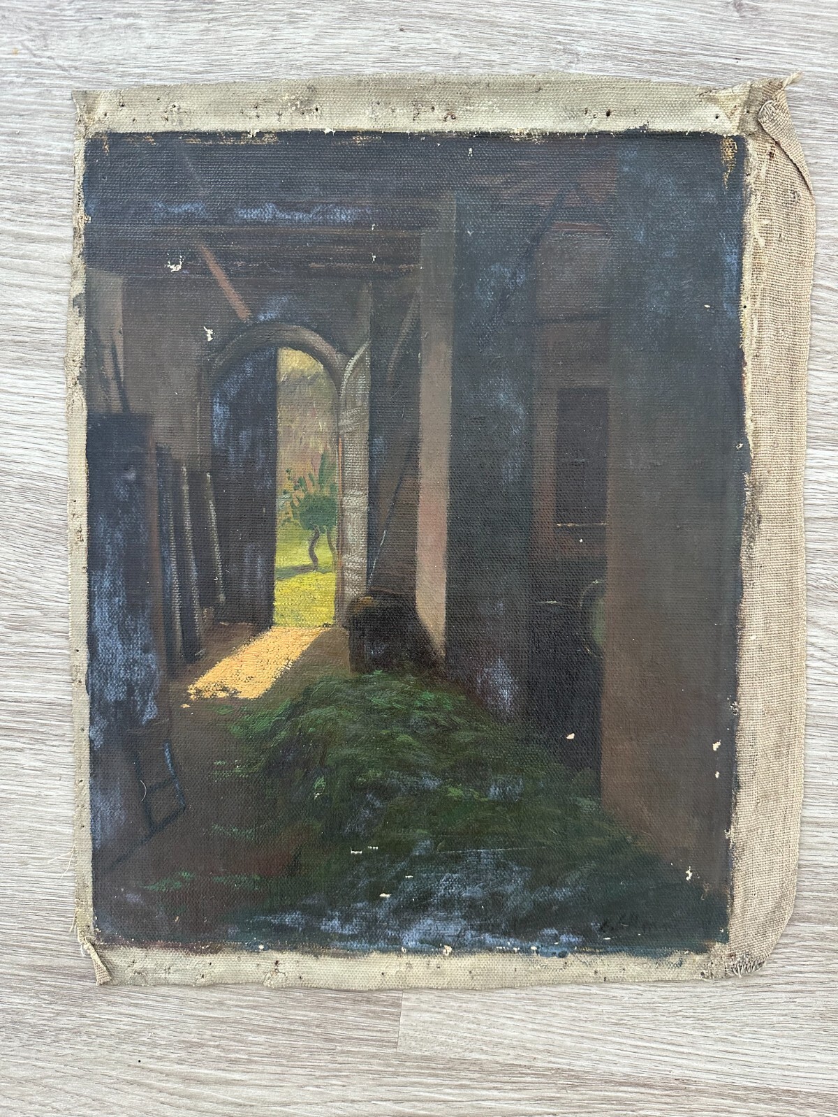 Edith Mann c.1910 American Impressionist oil painting New Hope PA woman artist