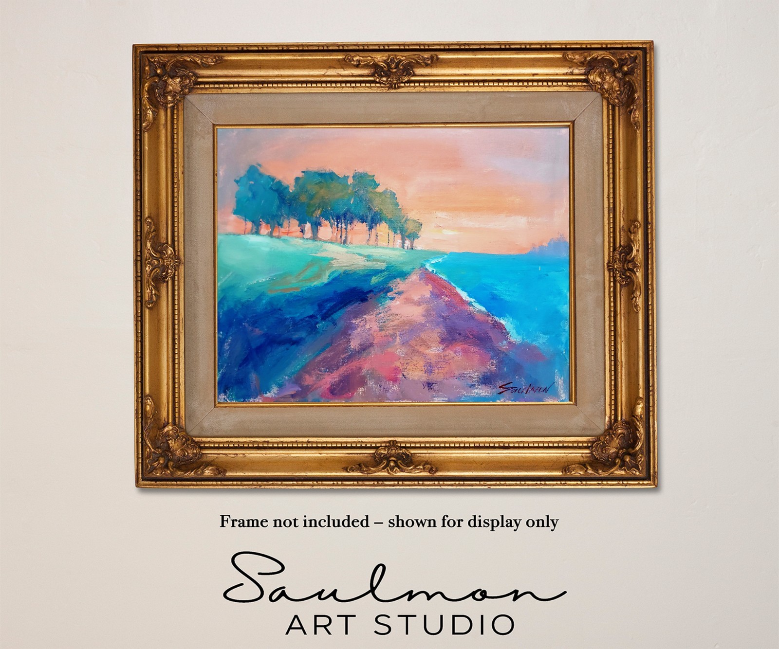 Original Impressionist Painting on 14×11 inch Canvas – Signed by the Artist
