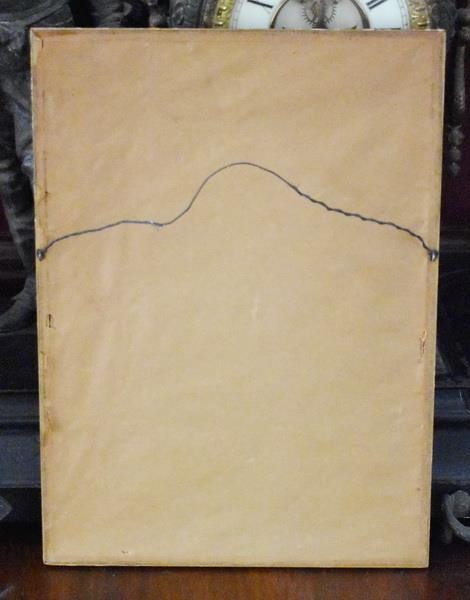 GERRIT HONDIUS SIGNED ORIGINAL MODERNIST OIL PAINTING TWO WOMEN SISTERS FRAMED
