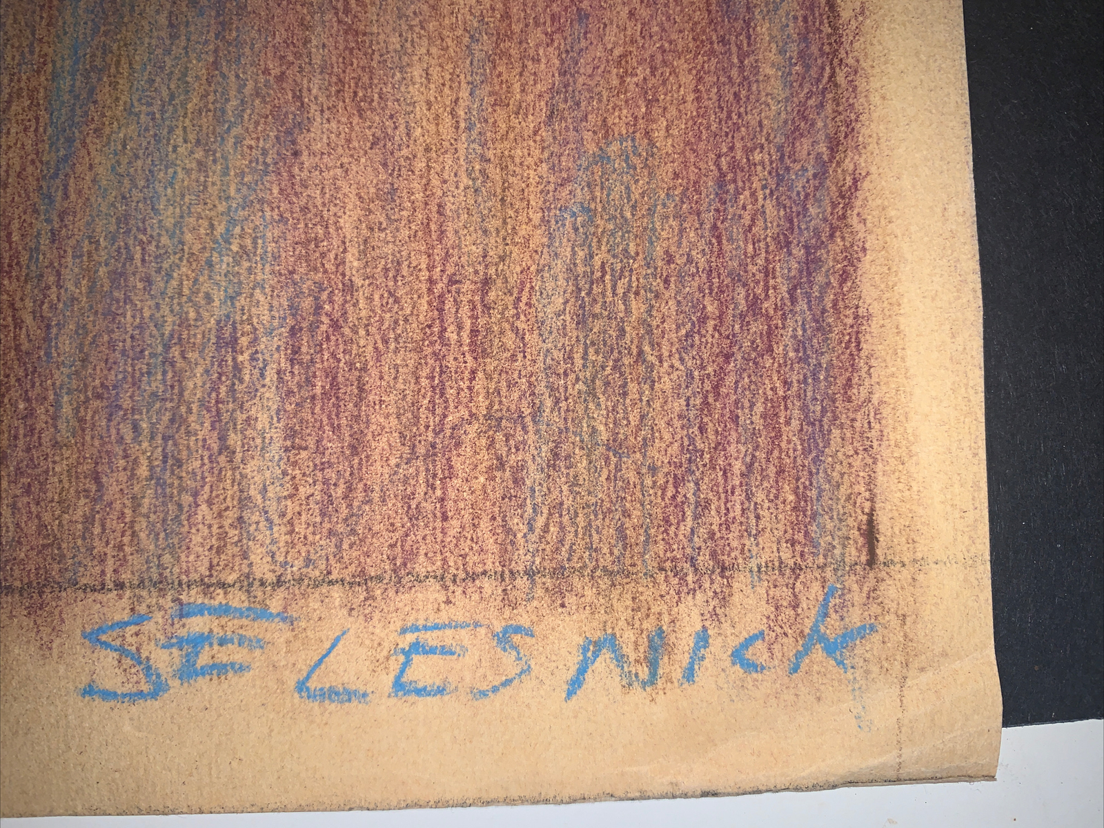 William Billy Selesnick Rare Etching Art Mrs Selesnick Key West Florida Bill