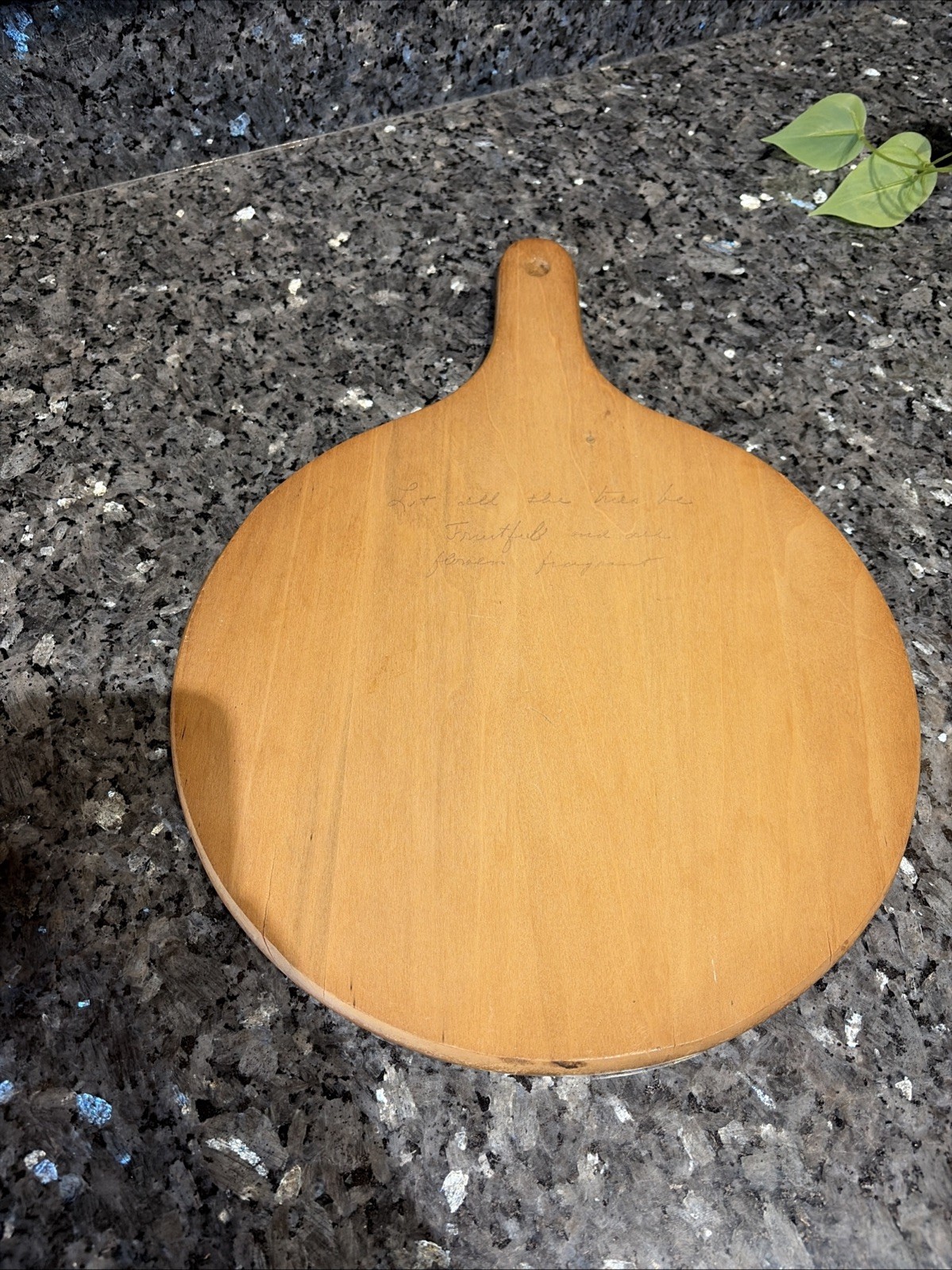 Vintage Berggren Wood Wall Art Decor Cutting Board Scandinavian