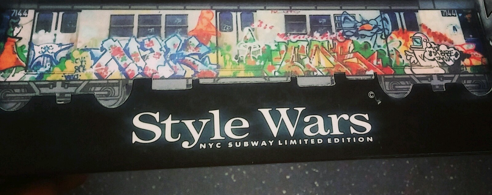 NY GRAFFITI SUBWAY MAP
