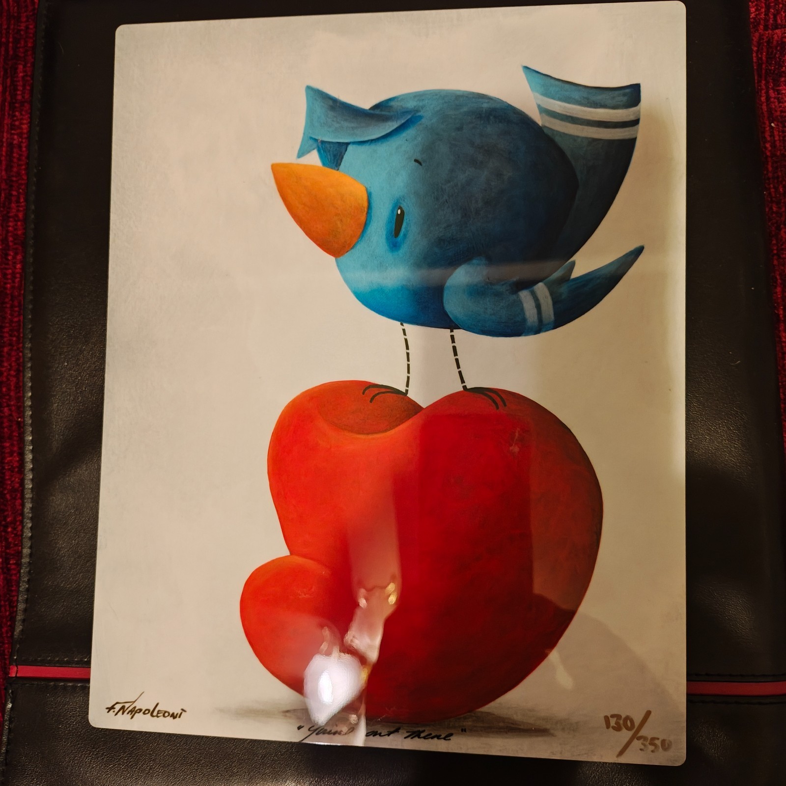 You’re Out There –Metal Art Print-Fabio Napoleoni Signed Numbered 130/350 8×10