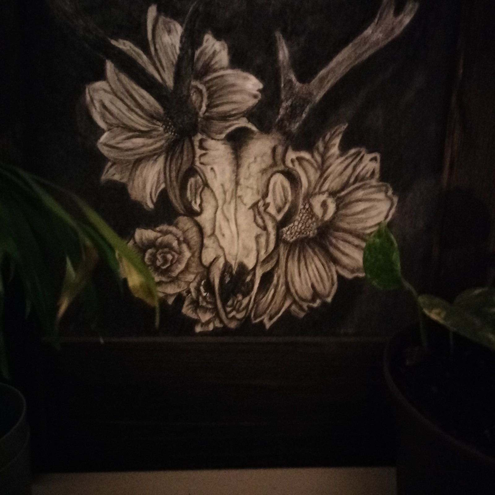 original art work, charcoal, colored pencil. whatever you would like