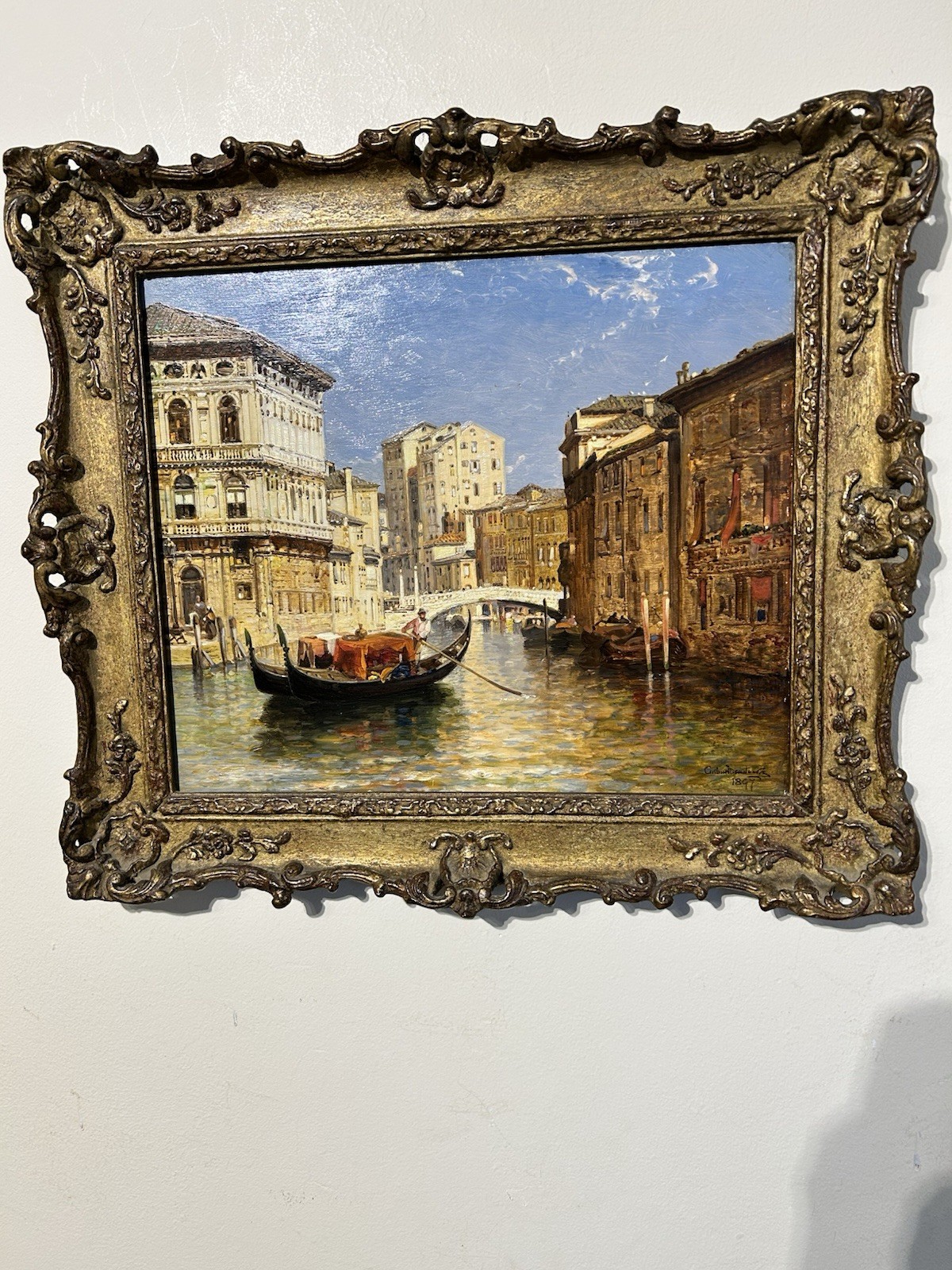 Arthur Meadows (British 1843-1907) Views of the Grand Canal, Venice