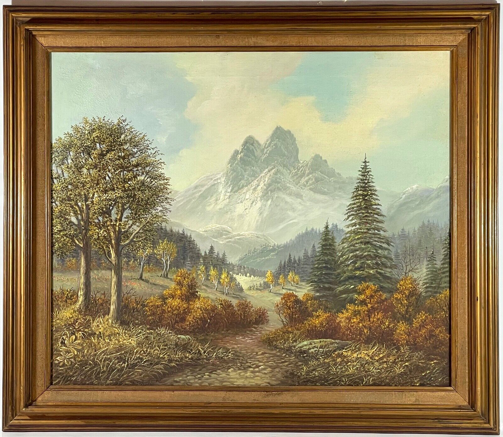 Listed Artist Albert Szatmar Nemethy Sr. (1920-1998) Signed Oil Painting