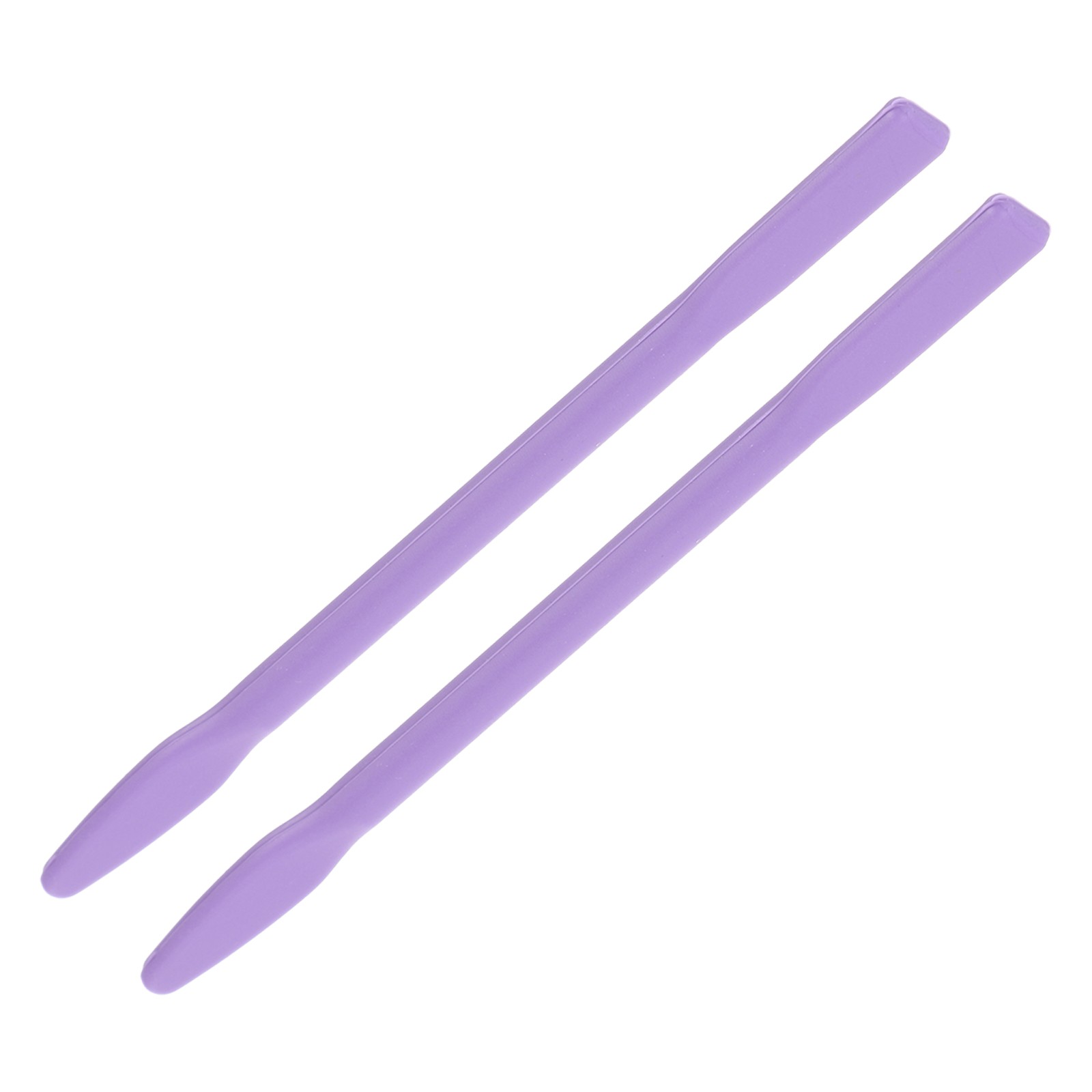 2 Pcs Silicone Stir Sticks 4 Inch Reusable Epoxy Stir Sticks, Purple
