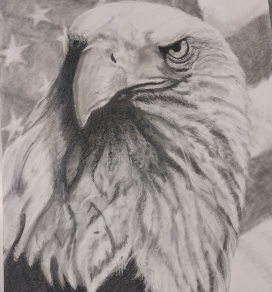 original art work, charcoal, colored pencil. whatever you would like