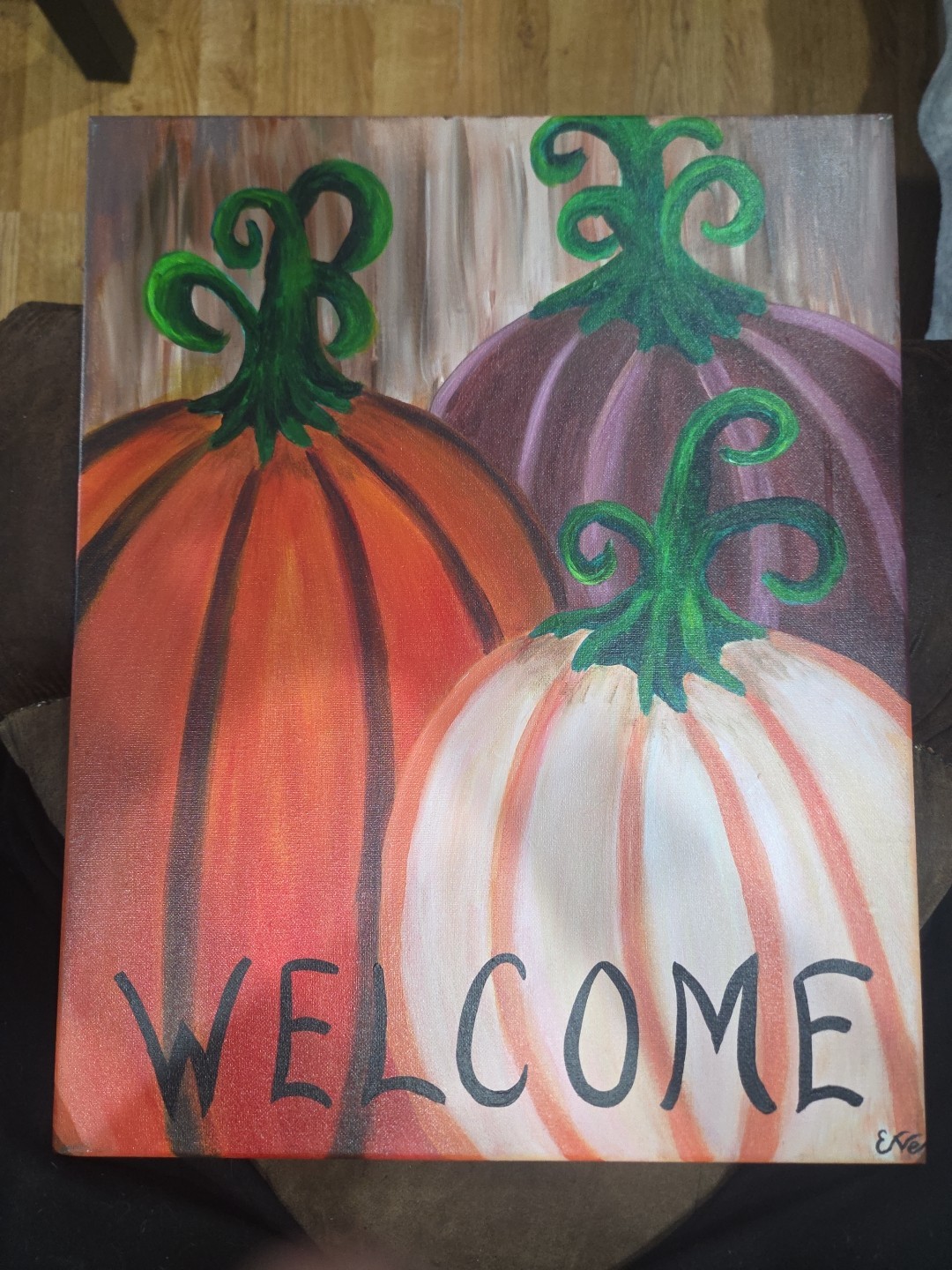 Folk Art Painting 20″ x 16″