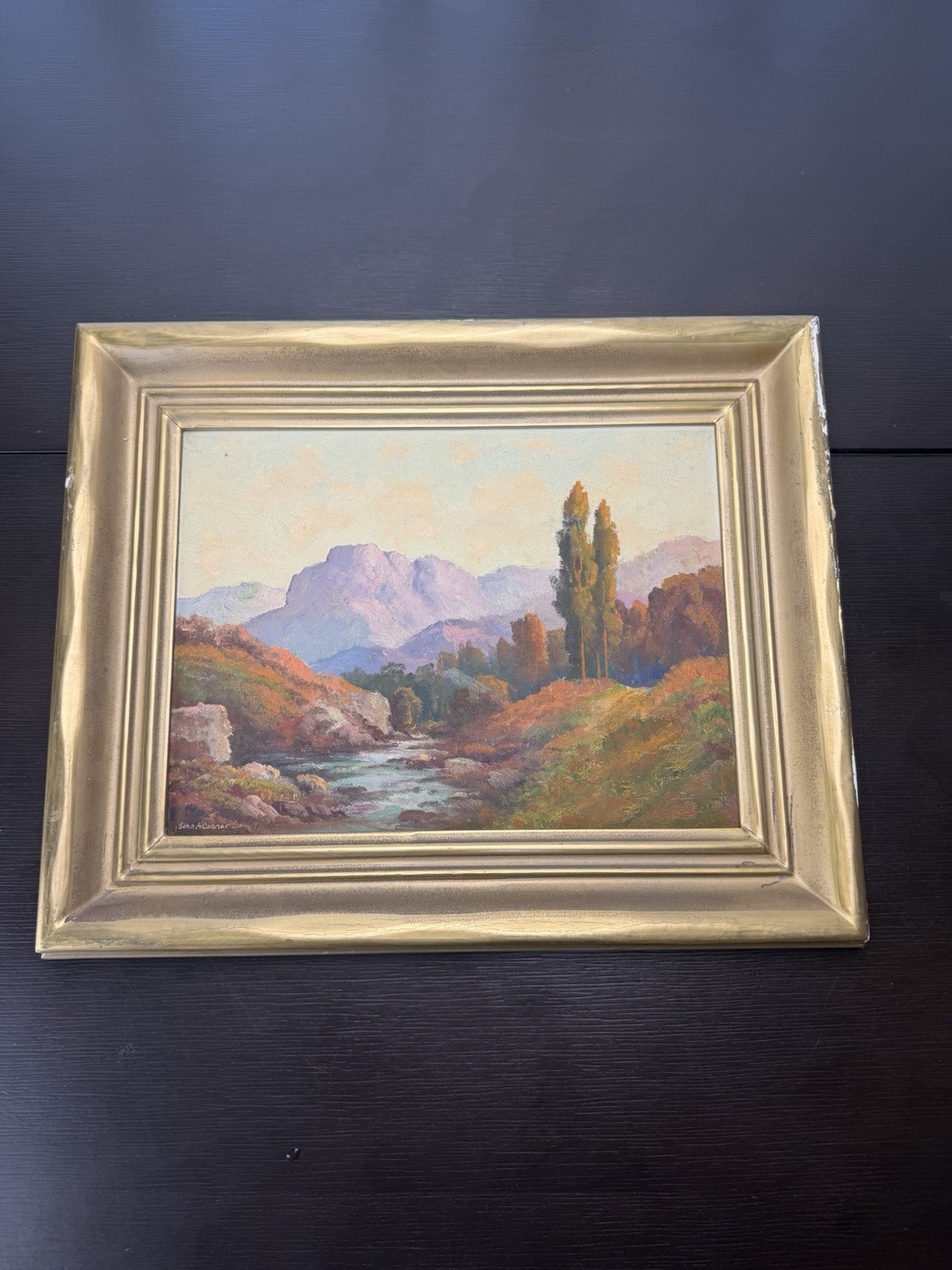 Plein Air California Painting Landscape John Anthony Conner Palm Springs 1