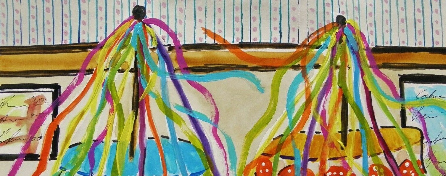 Original Bakery Sketch Cake Food Watercolor Impressionism