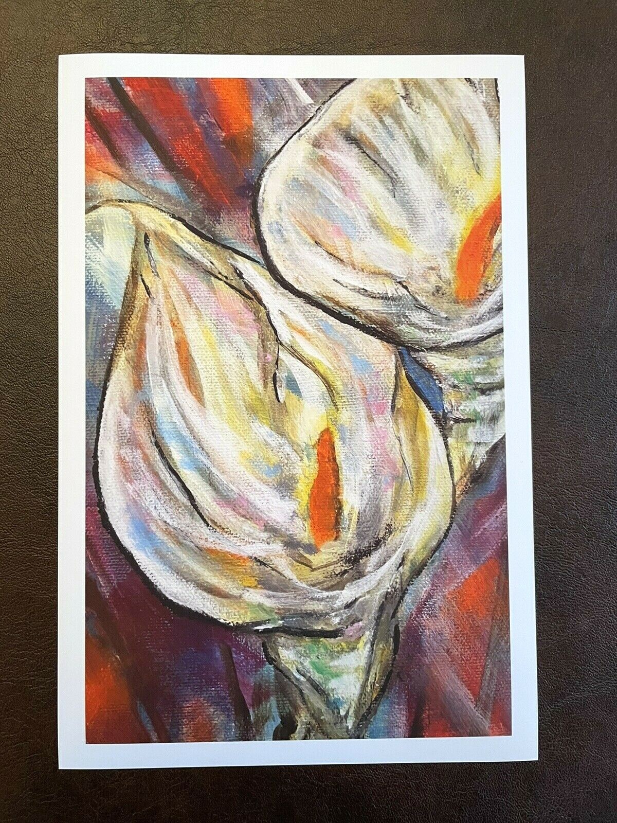 Giclee Deep Matte Art Print – Beautiful Calla Lilies : Announcing victory