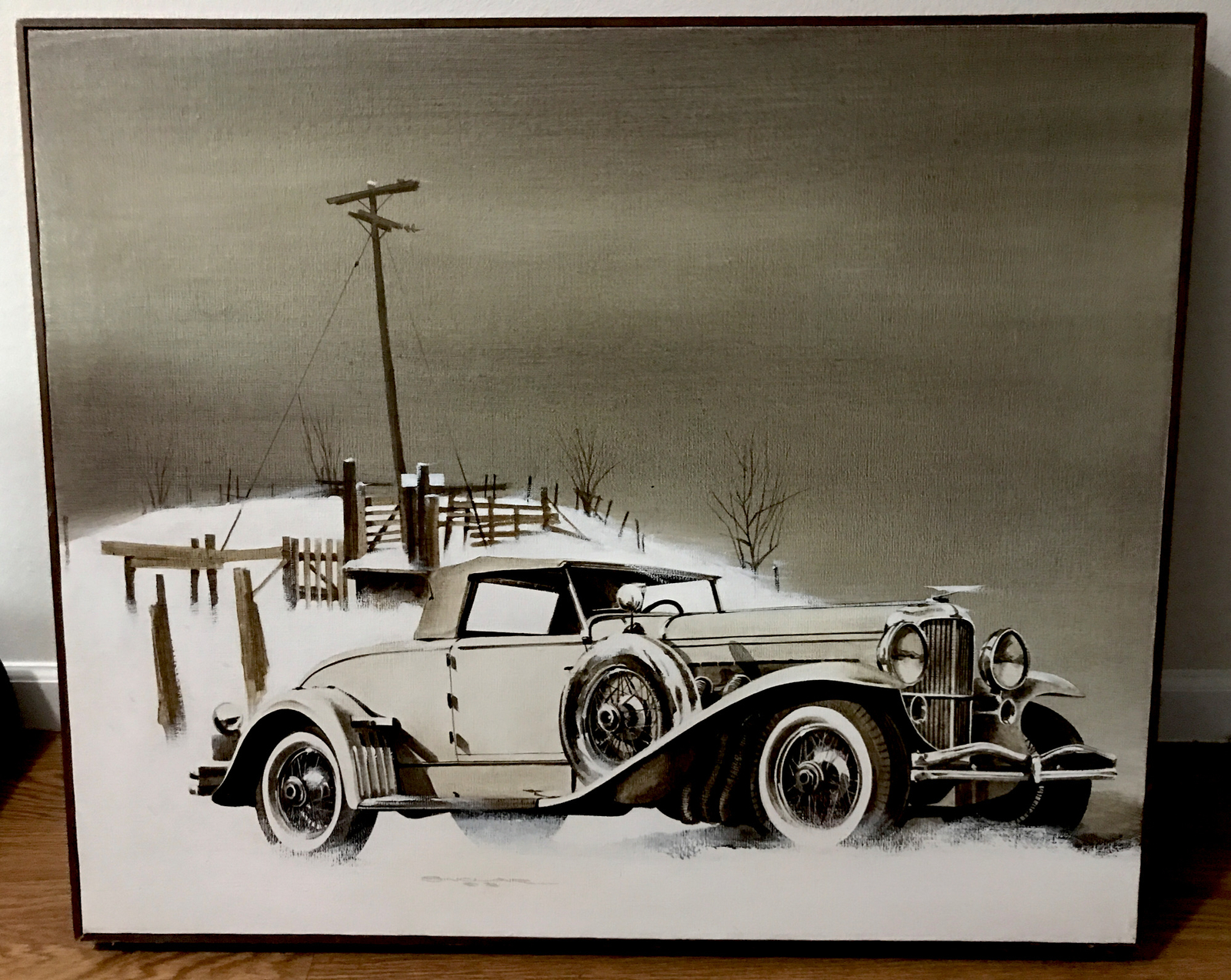 Anthony Sinclair Original Painting on Linen Canvas 29 1/2” x 36”