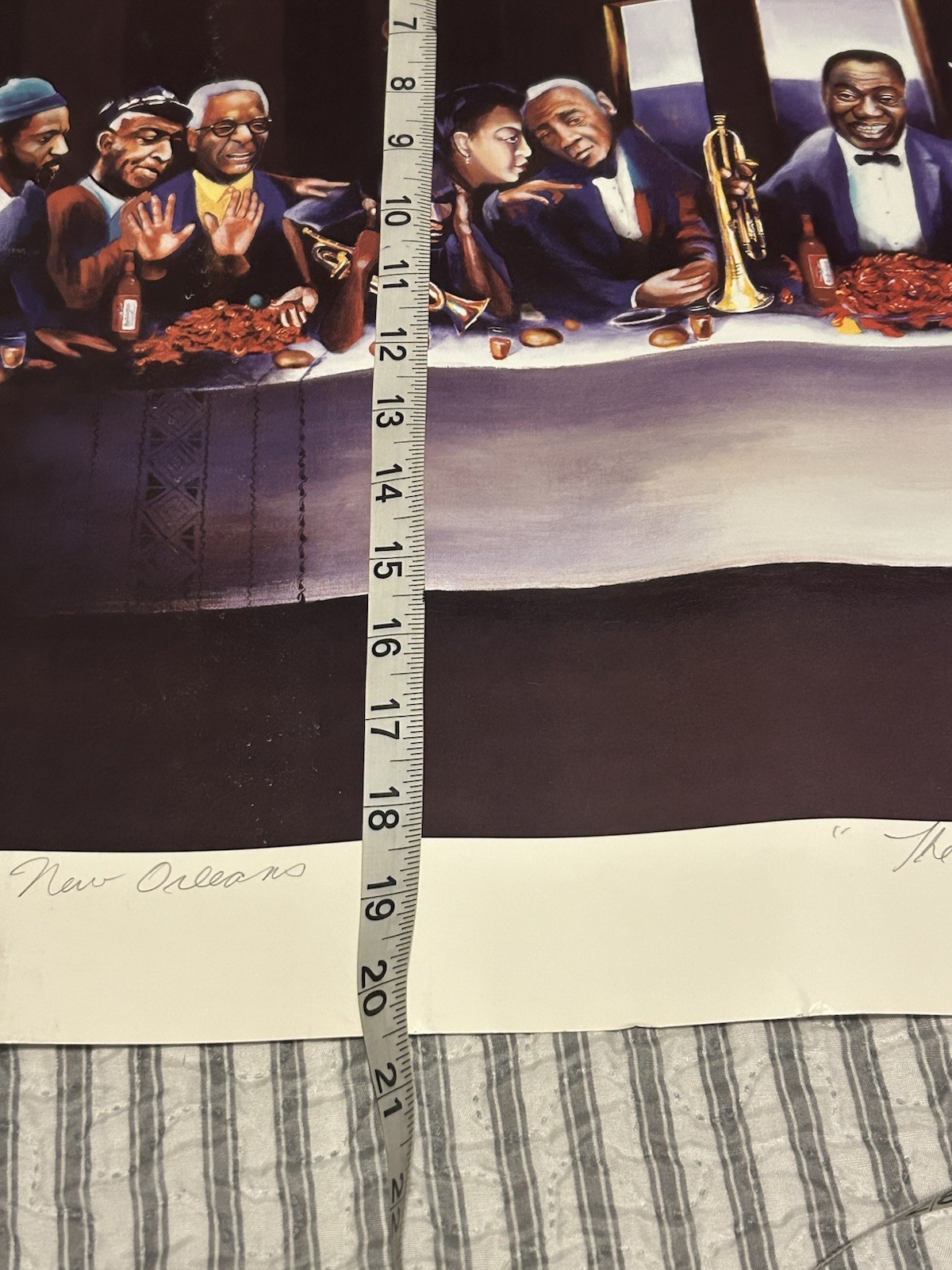 The Last Session By Joshua Walsh Painting Print Limited Edition, Signed, Flaws