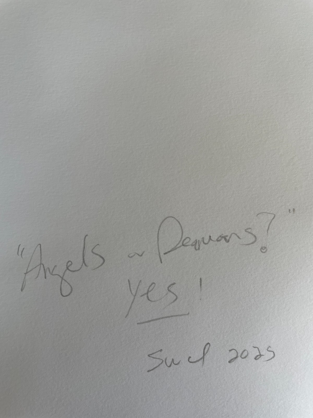 «Angels or Demons?» Yes!