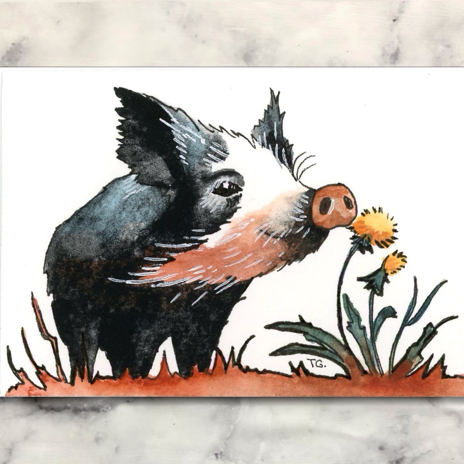Original ACEO Art Card – Hand Painted Watercolor Miniature | OOAK Collectible