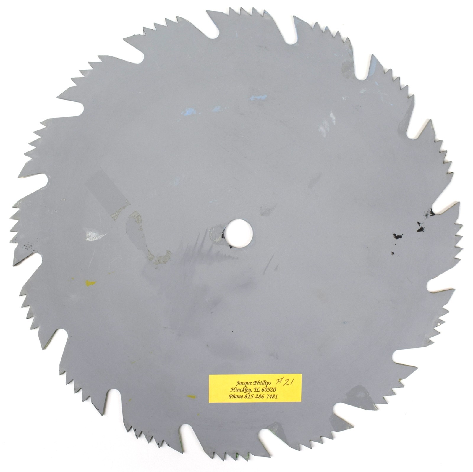 «MALLARD DUCK» Wildlife Art – Handpainted on Circular Saw Blade – Signed * USA