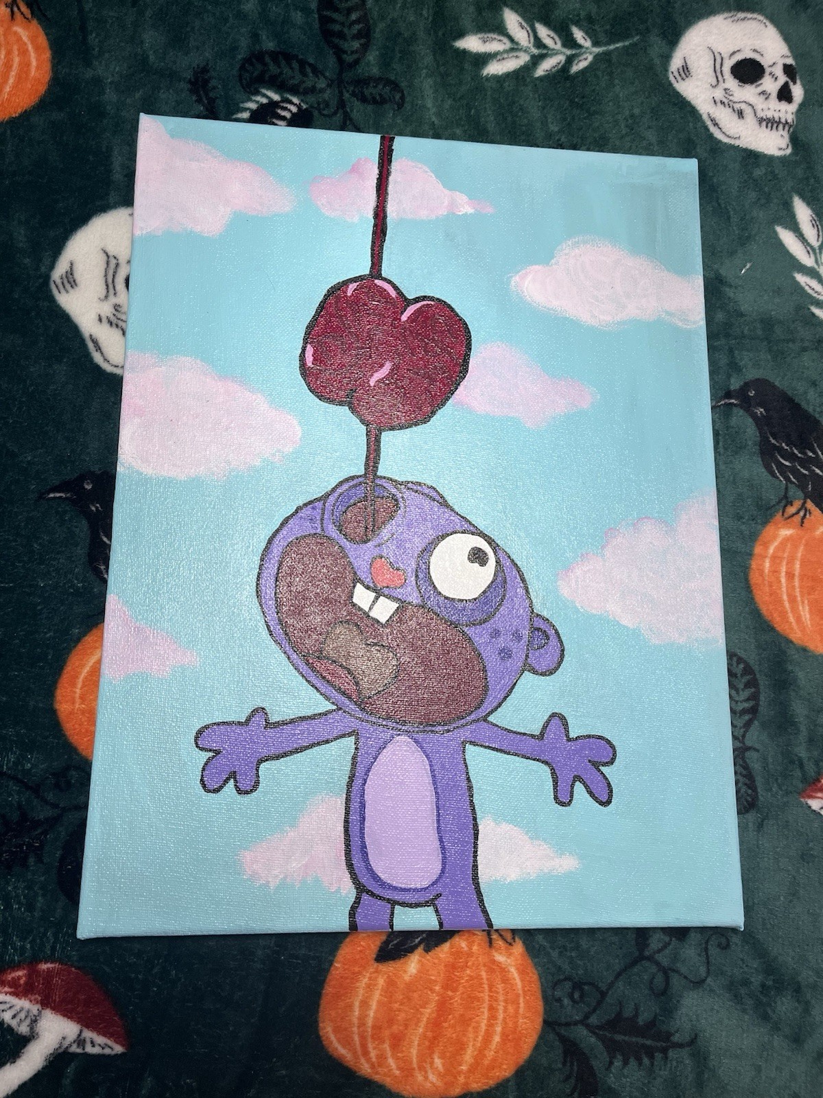 Canvas Painting – Happy Tree Friends – Animation Theme – Unframed nostalgia art
