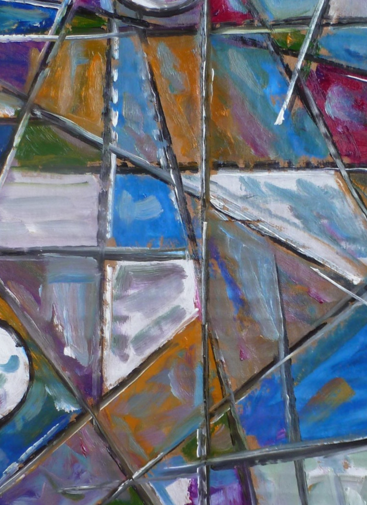 A SPECIAL PURPOSE new card panel Art original 8×10 oil painting by Crowell