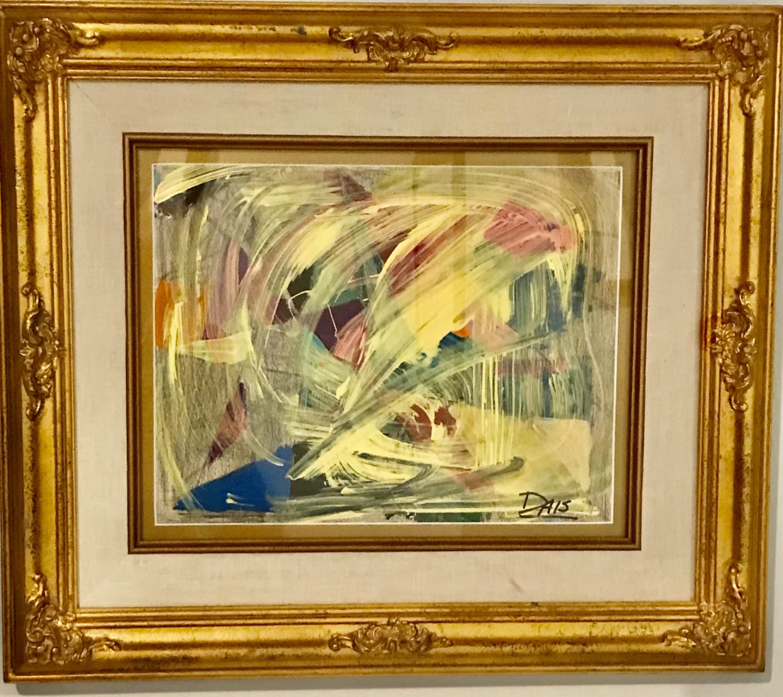 CRAYON ,PEN, PENCIL,ACRYLIC PAINT ON PAPER FROM MY COLLECTIO TITLED «DOODLING»