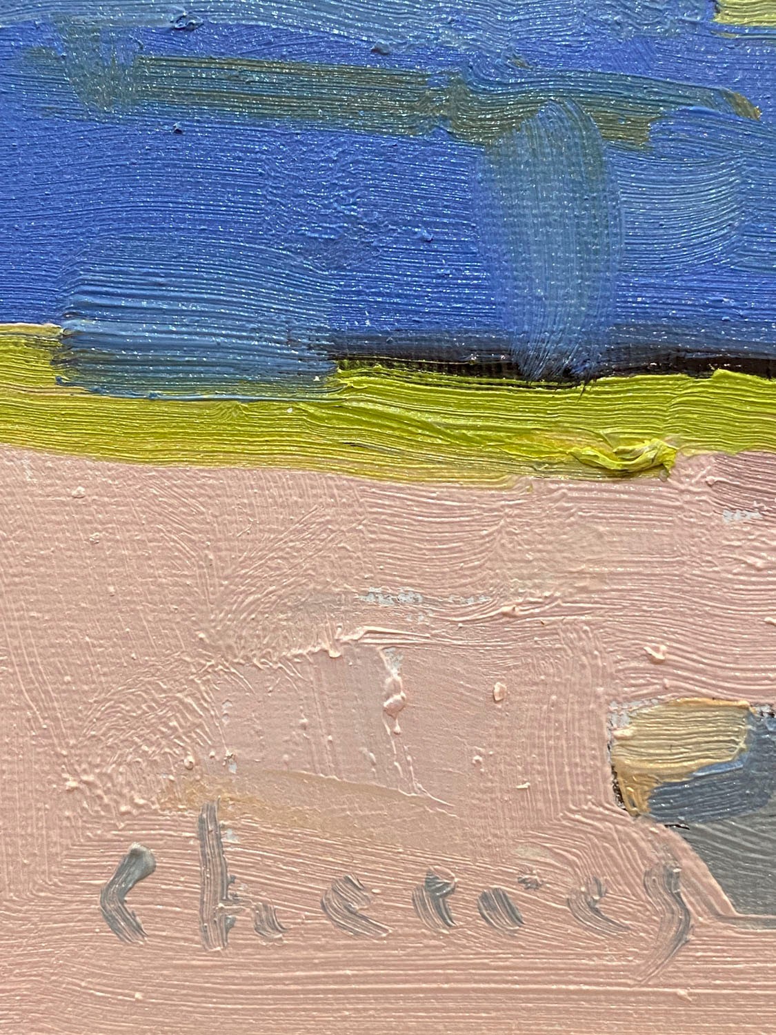 Modern Contemporary Original Oil Painting Semi Abstract 11×14 Aldo Cherres Art