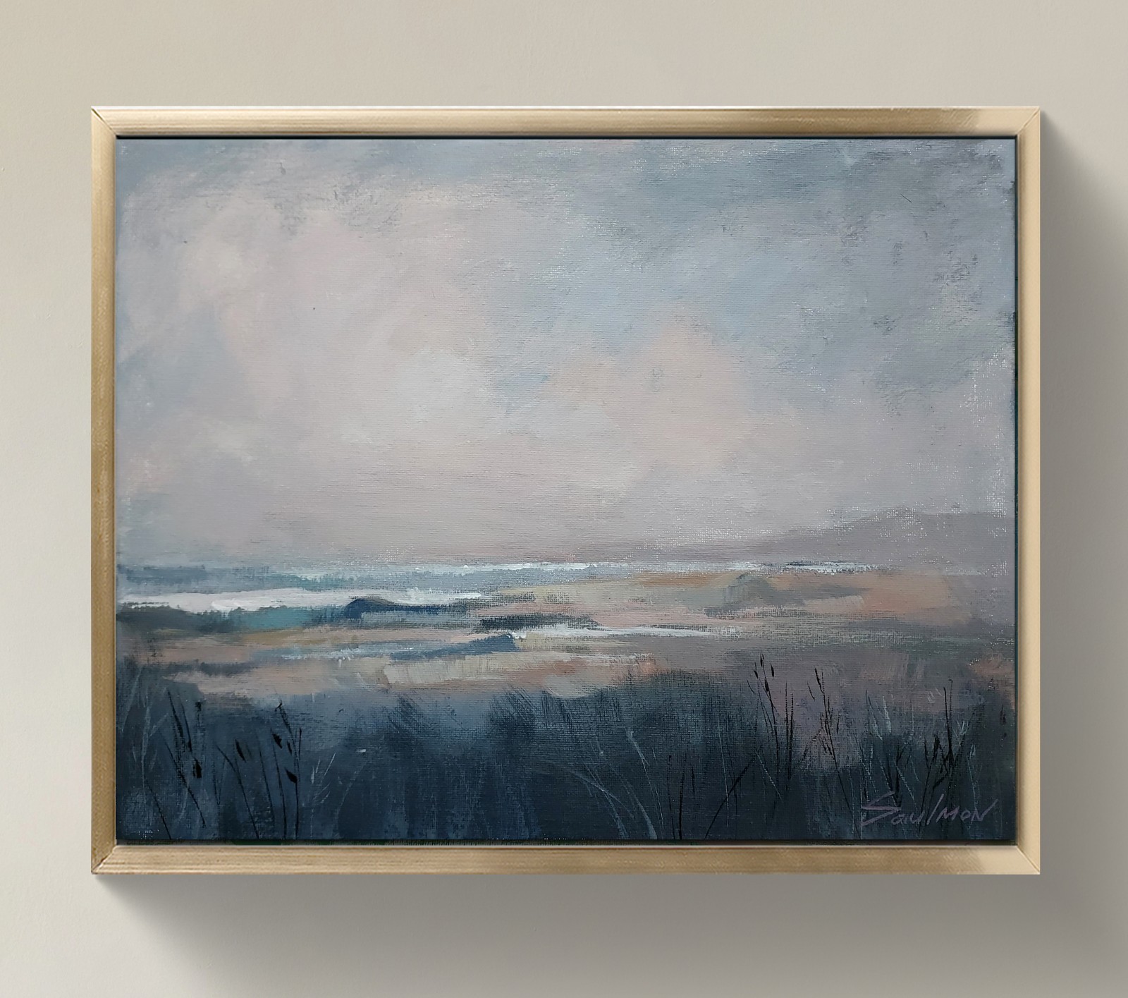 Original Impressionist Painting on 11 in x14 in Canvas – Signed by the Artist