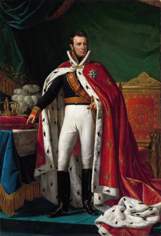 stunning oil painting handpainted on canvas- King William I of the Netherlands