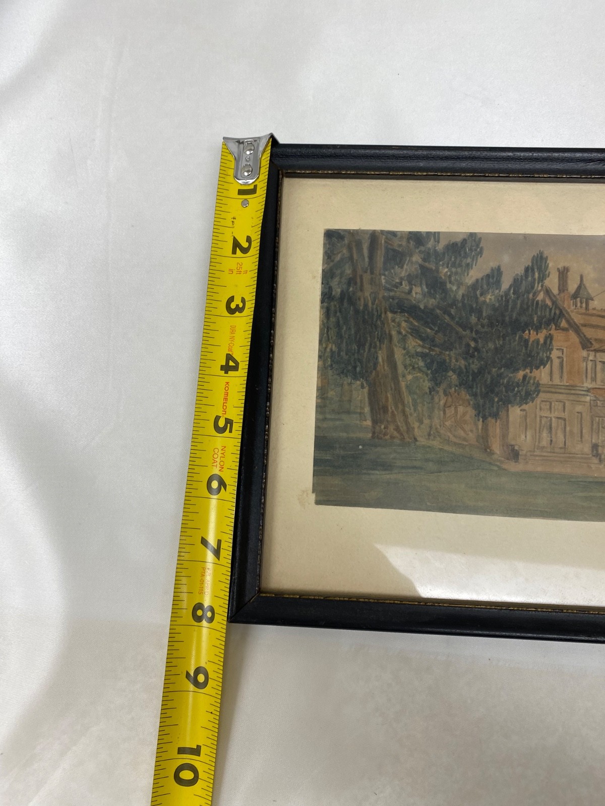 Original Water Colour by K. H. Leach, Lexington artist, 1889 137 years old