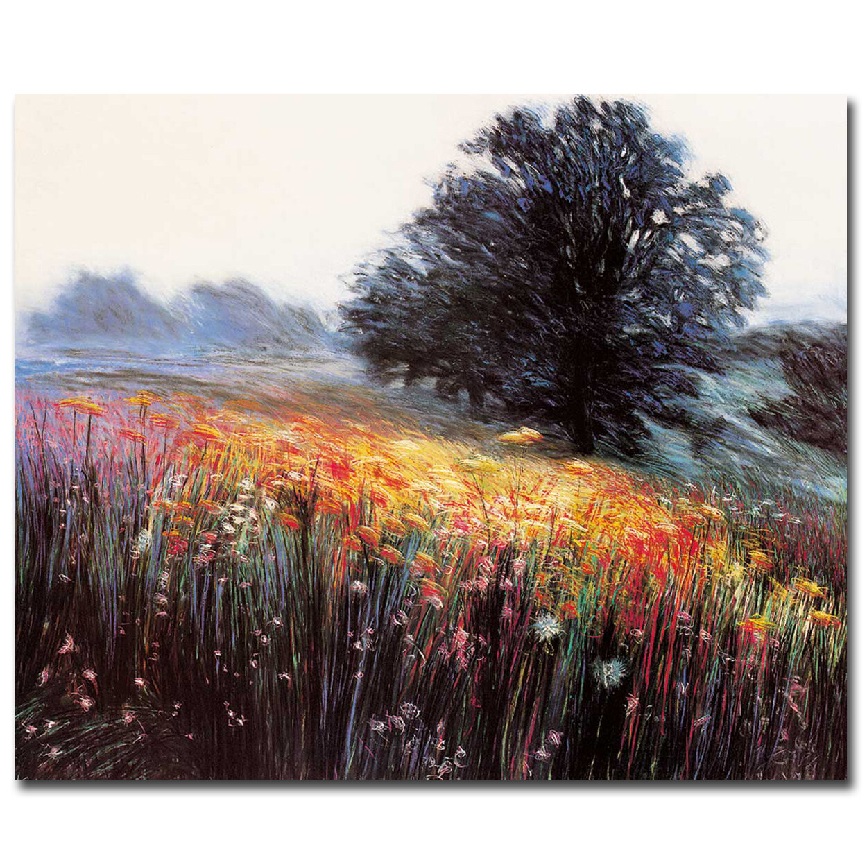 Misty Morning III by Friedman Gallery-Wrap Canvas Giclee Wall Art(24 in x 29 in)