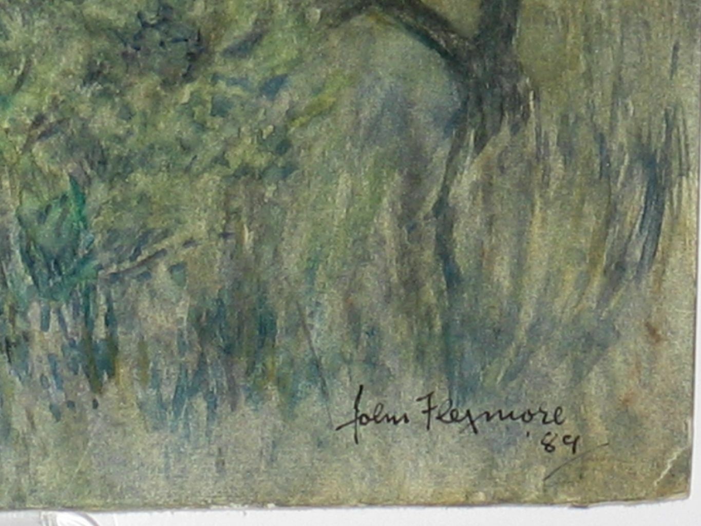 John Flexmore Watercolour, ‘A Bush Sunset’, Unframed