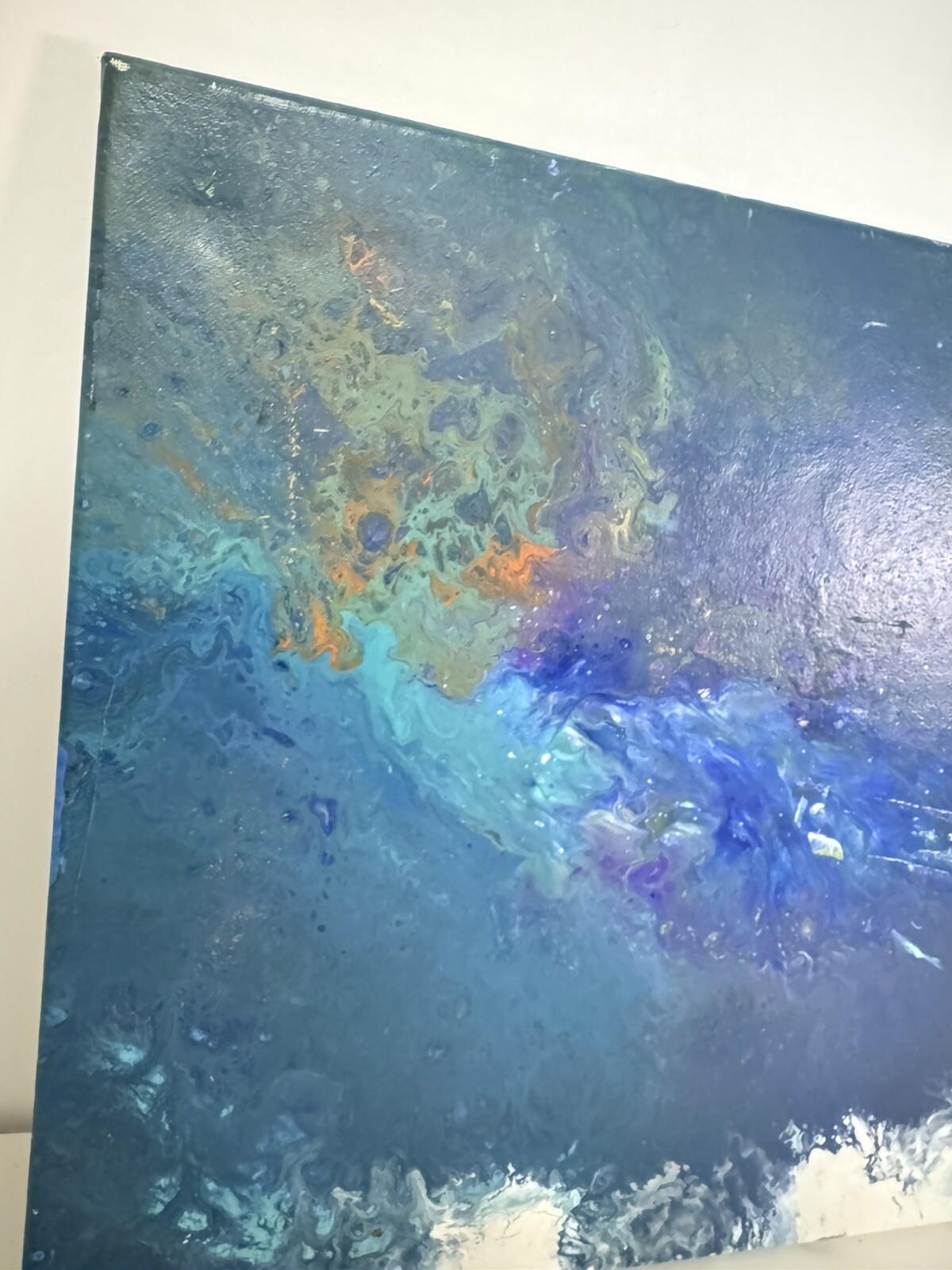 Abstract Artwork – Unique Modern Painting – Unknown Artist – Colorful Wall Art
