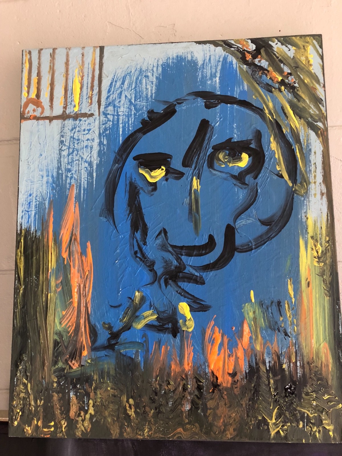 Paul Parris Outsider Art Expressionist Picasso Dali Graffiti Miro Chagall Keil
