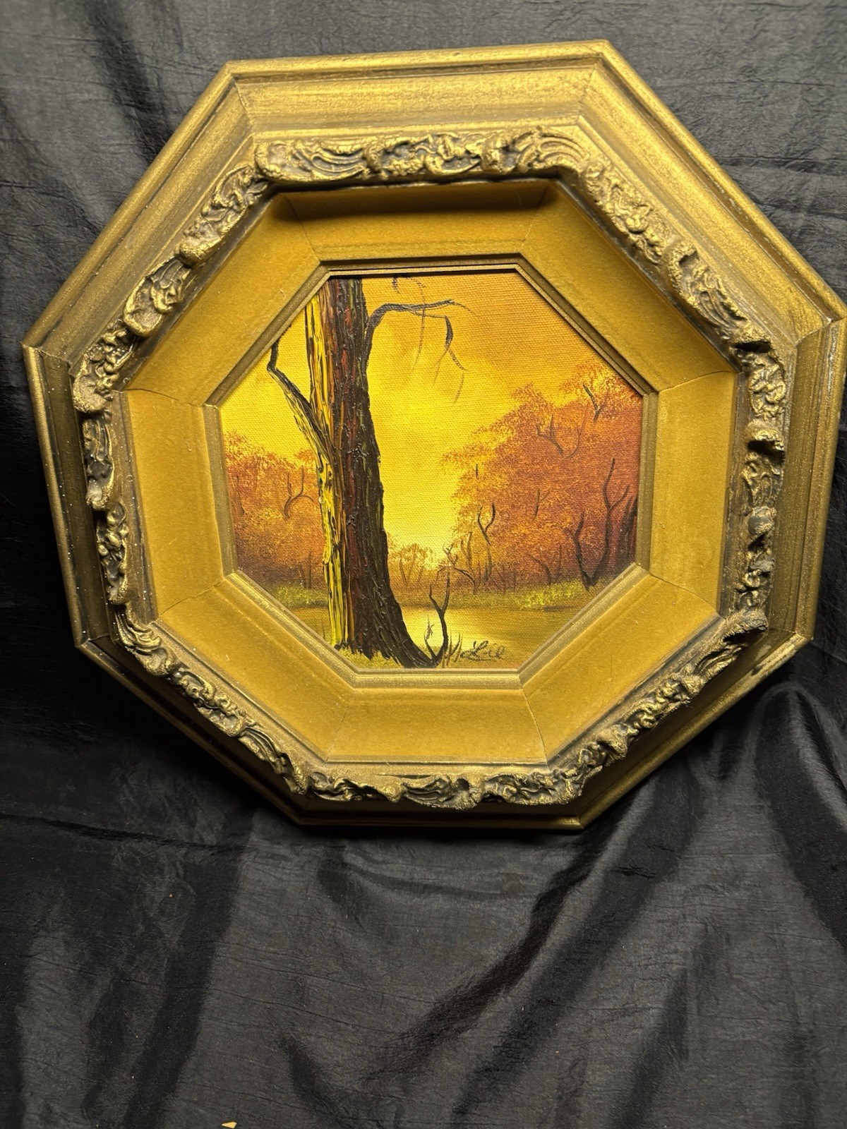 Oil On Canvas by Artist Elizabeth St.Jonn Beautiful Colors For An Autumn Day