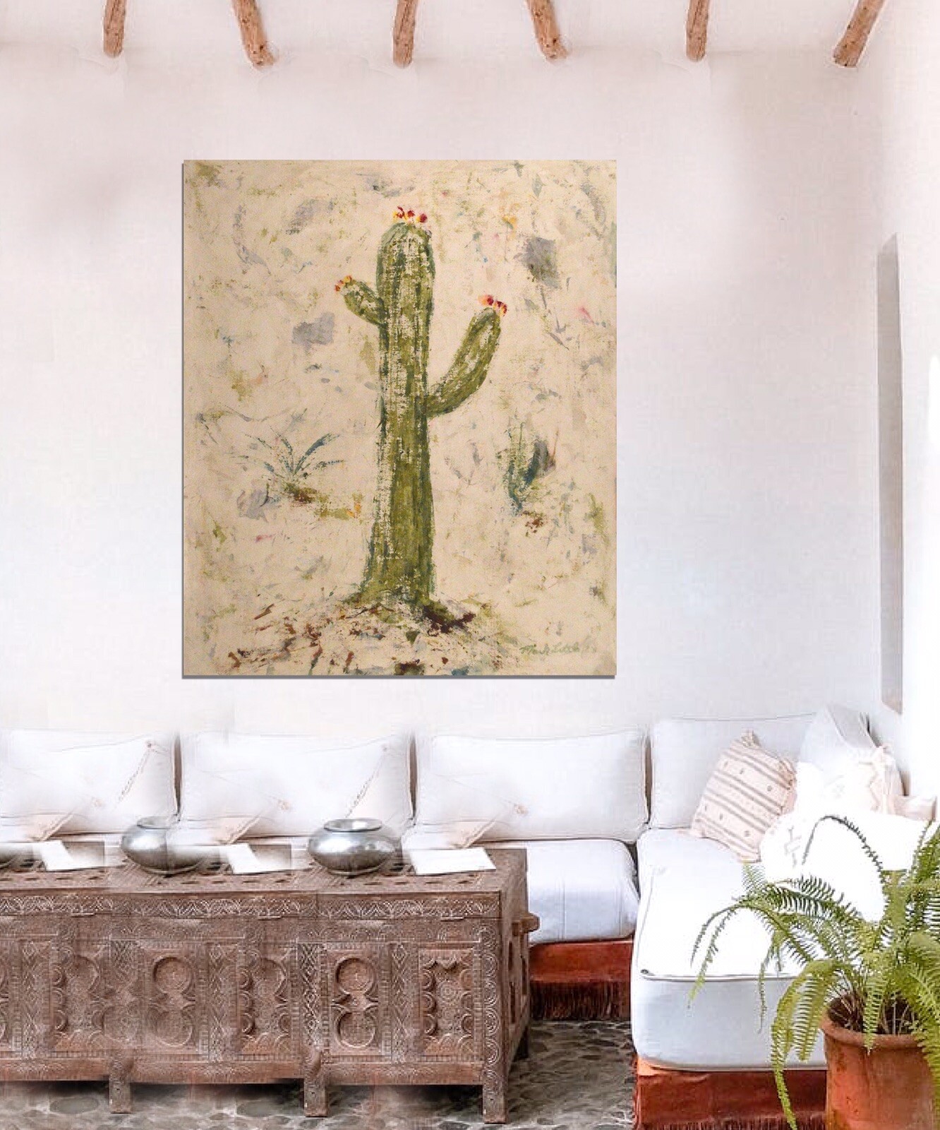 Mark Little original landscape Canvas painting￼ 72”X 60”Abstract,Modern,XL,5ftX6