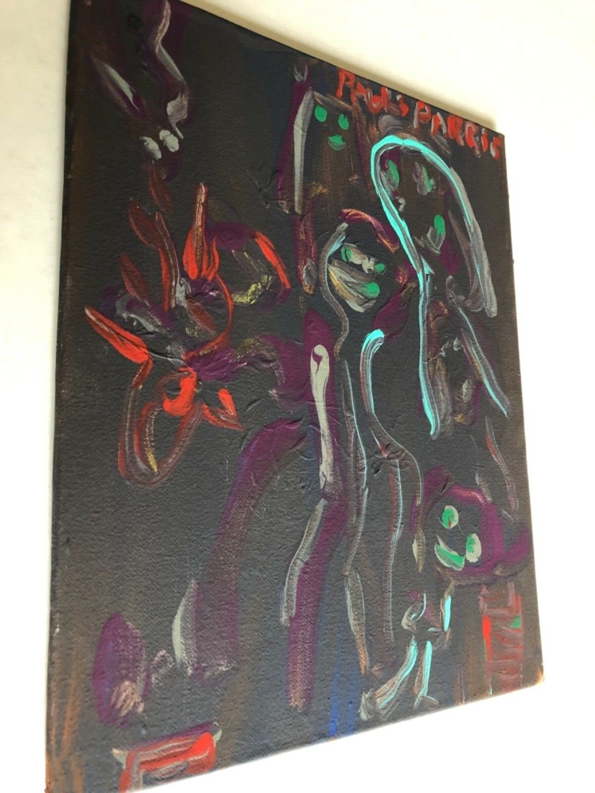 Paul Parris Outsider Art Expressionist Picasso Dali Graffiti Miro Chagall Keil