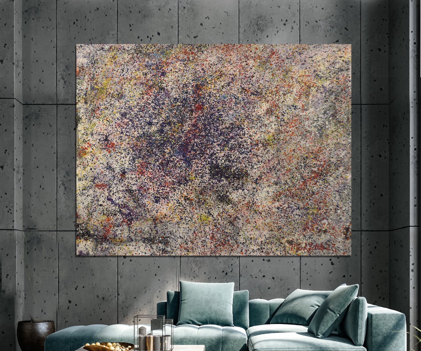 Mark Little Professional￼￼ Artist Painting 81” X 62”(6ft. 9in)Abstract Modern