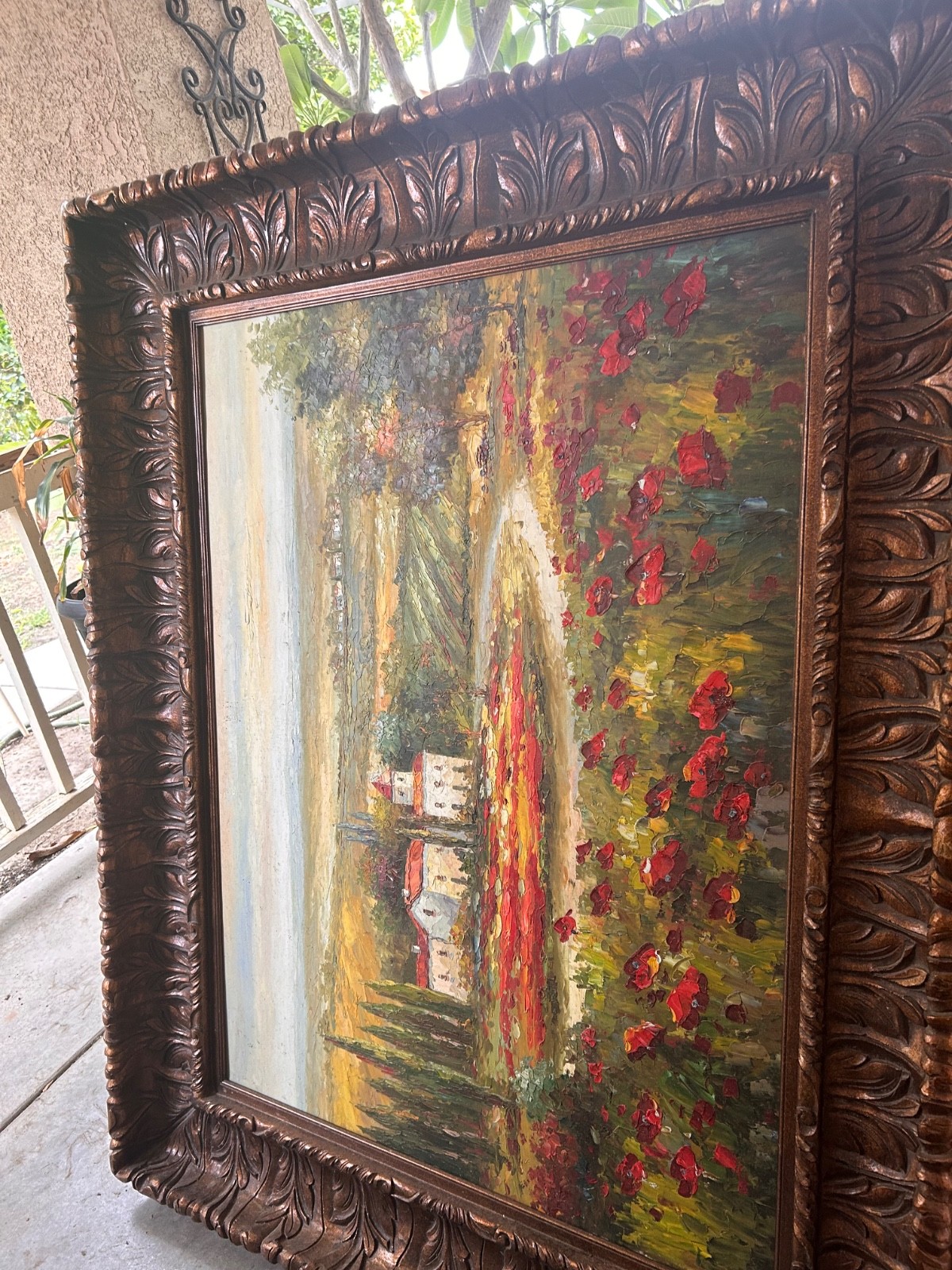 Oil based painting