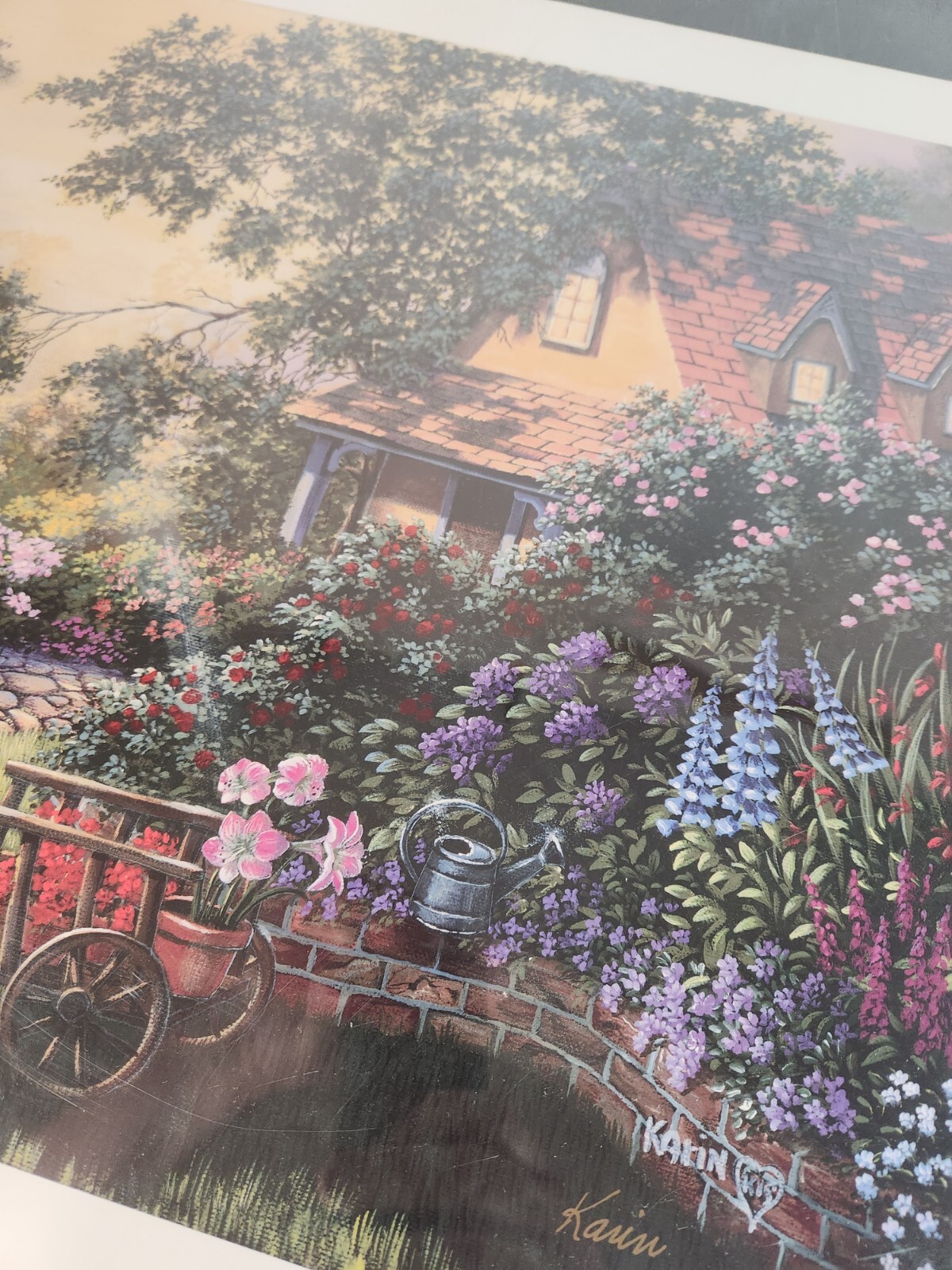 KARIN KIS Art Print Litho «The Resting Place» LTD Signed & #221/250 With COA