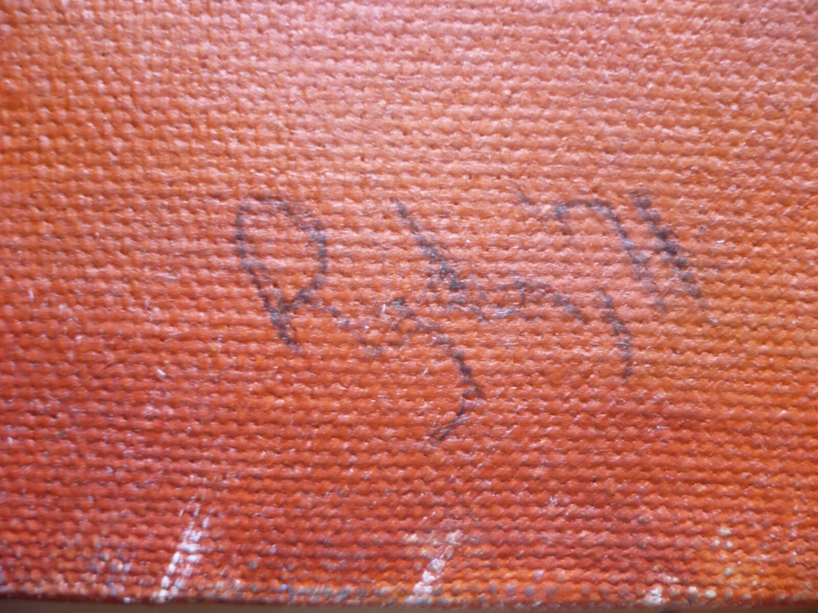 RYDER, 1971 ABSTRACTION ABSTRACT EXPRESSIONIST VINTAGE OLD OIL PAINTING SURREAL